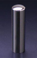 プレミアムチタン/会社銀行印 プレミアムブラック（寸胴タイプ） 16.5mm