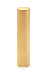 認印 ブラストチタンゴールド 13.5mm