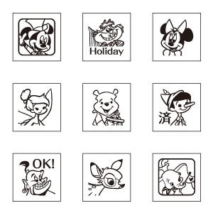ビバリー 110thディズニー アニバーサリーチェックスタンプ 9個セット Ck9 021 印鑑 はんこのハンコヤドットコム ビバリー 110thディズニー アニバーサリーチェックスタンプ 9個セット Ck9 021 印鑑 はんこのハンコヤドットコム