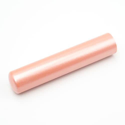 銀行印 Pearl Stick Baby Pink 12.0mm　印鑑ケース【サニーケース】