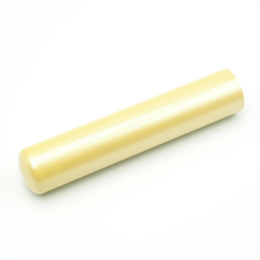 銀行印 Pearl Stick Vanilla 12.0mm　印鑑ケース【サニーケース】