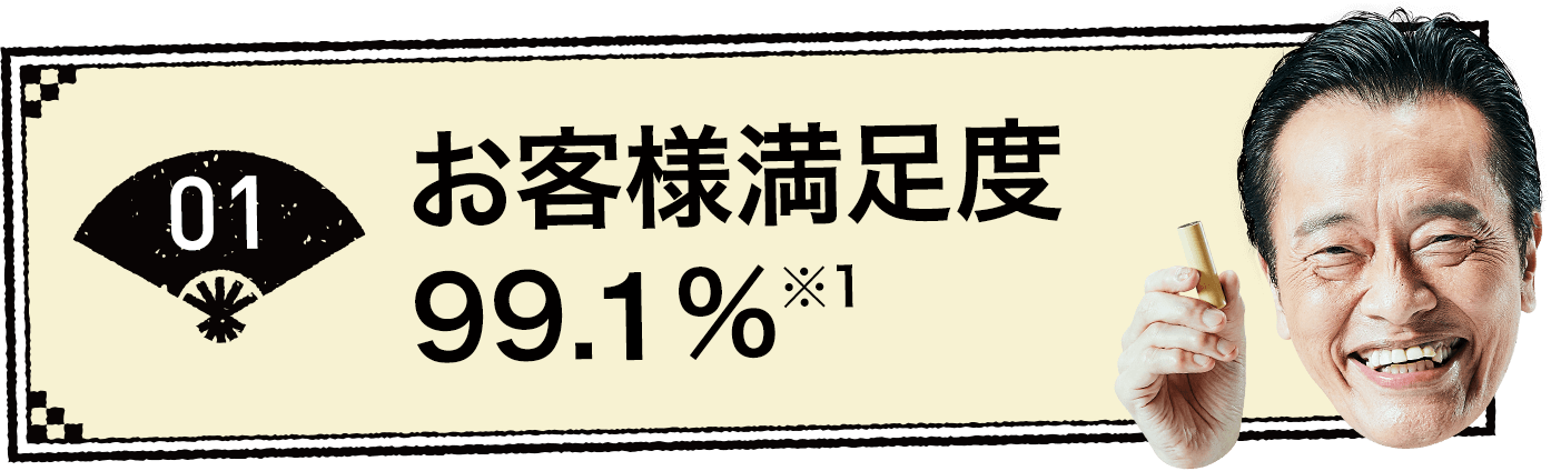 01 お客様満足度